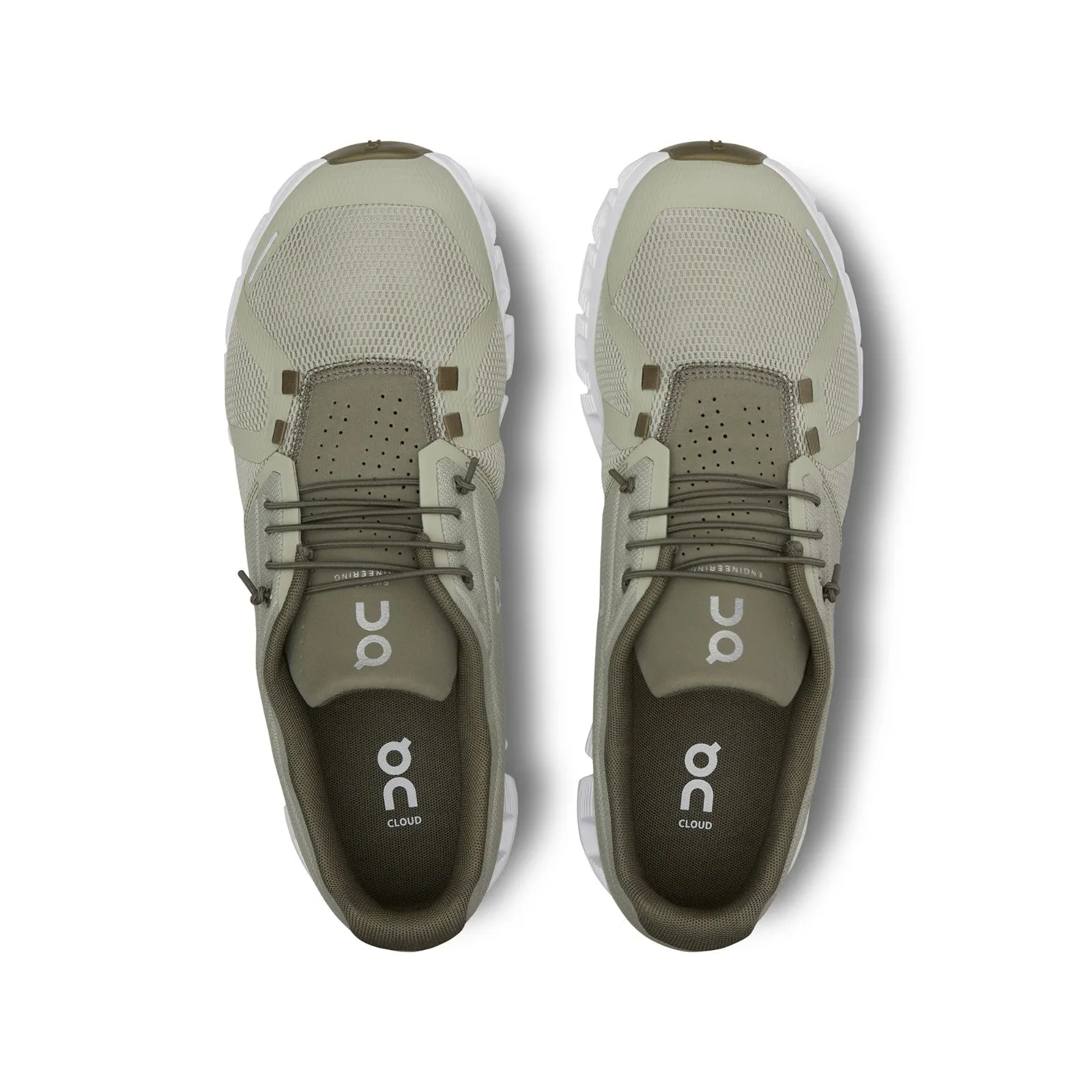 On Running Cloud 5 (Chalk/Grove) Men Shoes 59.97771