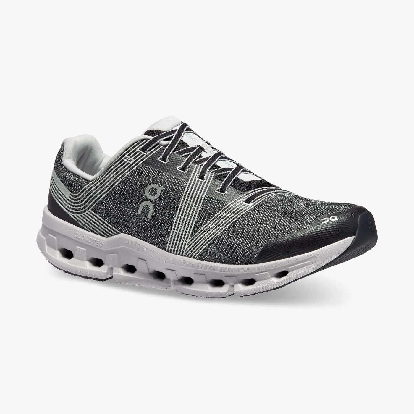 On Running Men's Cloudgo Shoes - Black / Glacier