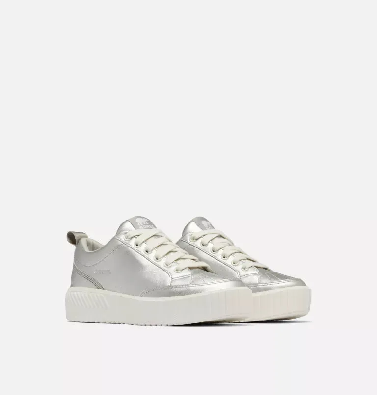 ONA AVE™ Women's Low Waterproof Sneaker - Pure Silver, Sea Salt