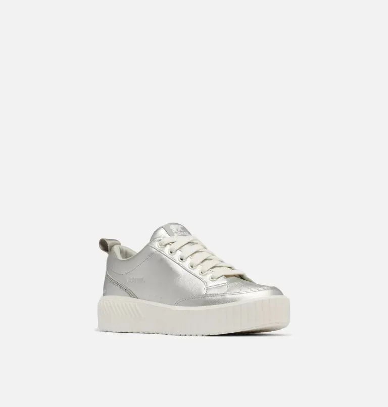 ONA AVE™ Women's Low Waterproof Sneaker - Pure Silver, Sea Salt