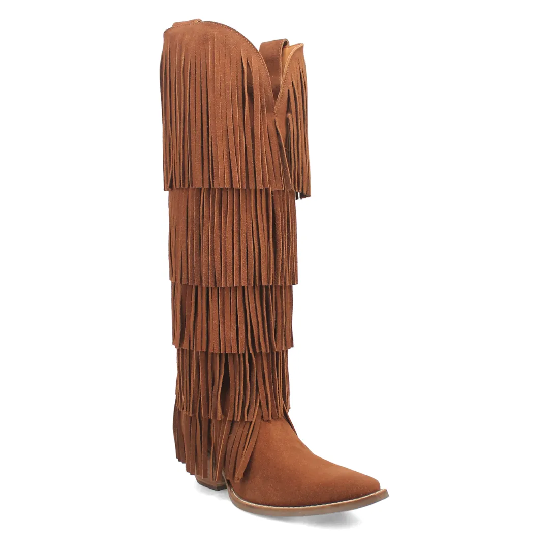 Online Exclusive | Dingo | Wild Child Suede Leather Boot in Brown **PREORDER