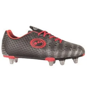 Optimum Viper Rugby Boots Junior black red 1-6