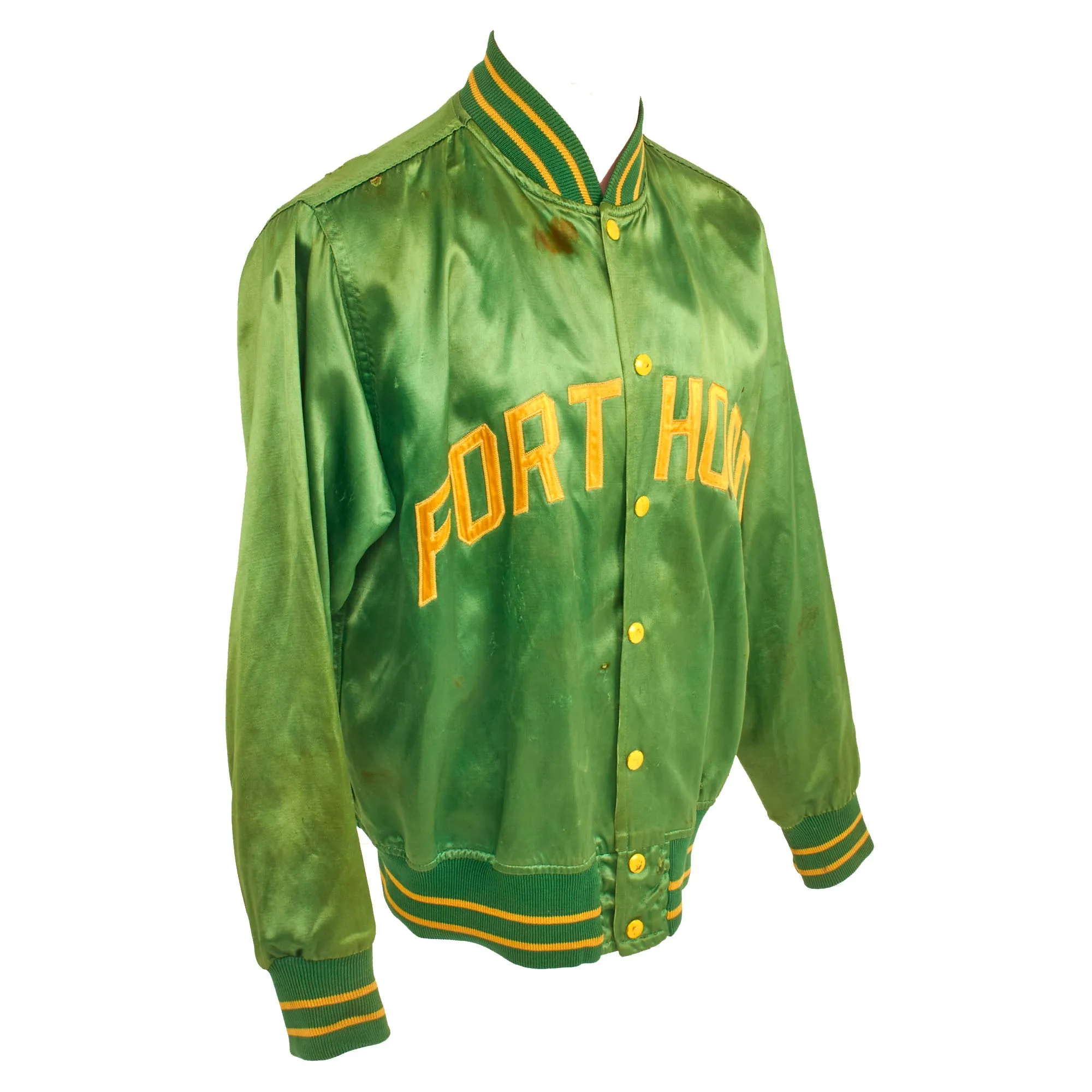 Original U.S. Korean War Era US Army Fort Hood “TANKERS” Green Sports Jacket by Wilson - Size 42