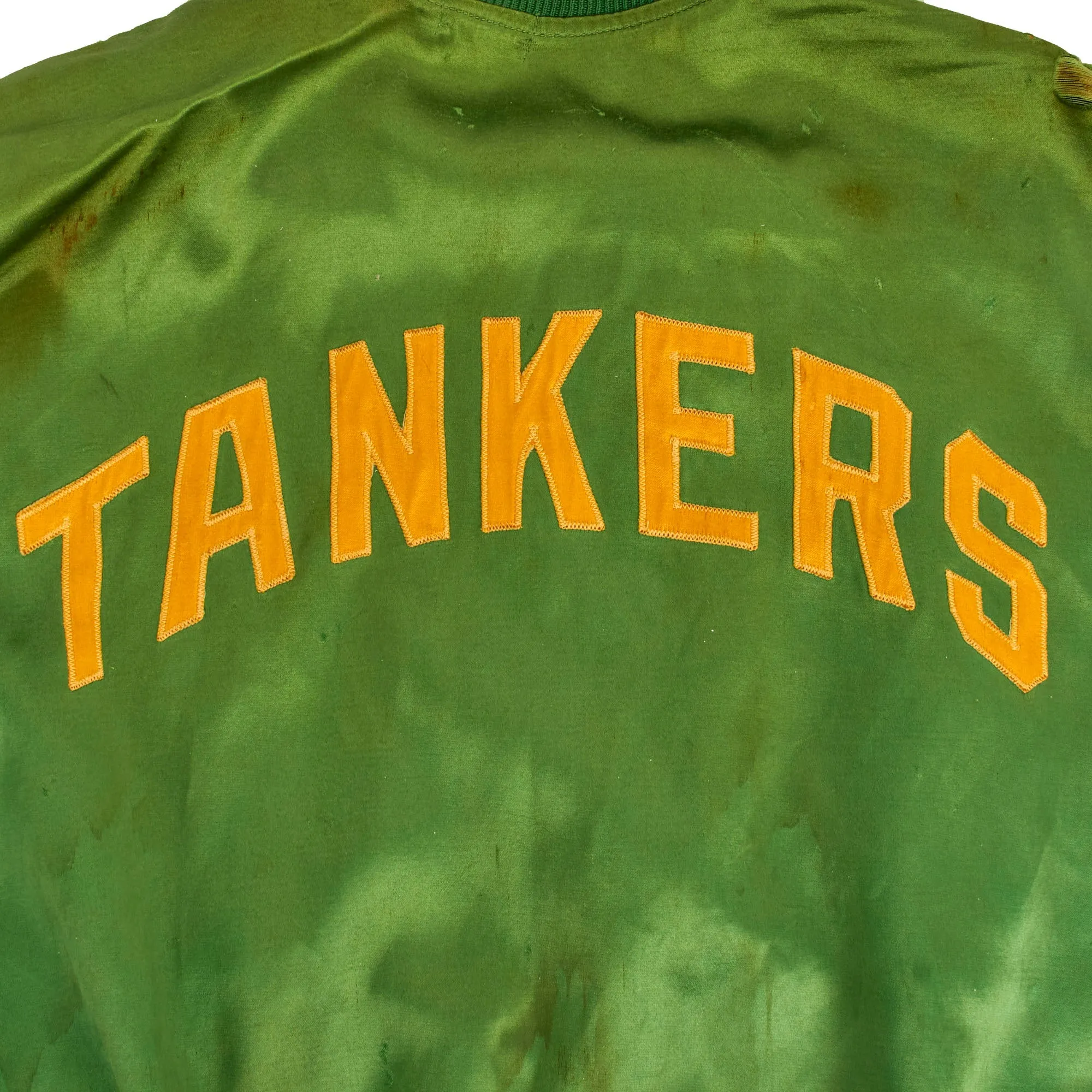 Original U.S. Korean War Era US Army Fort Hood “TANKERS” Green Sports Jacket by Wilson - Size 42