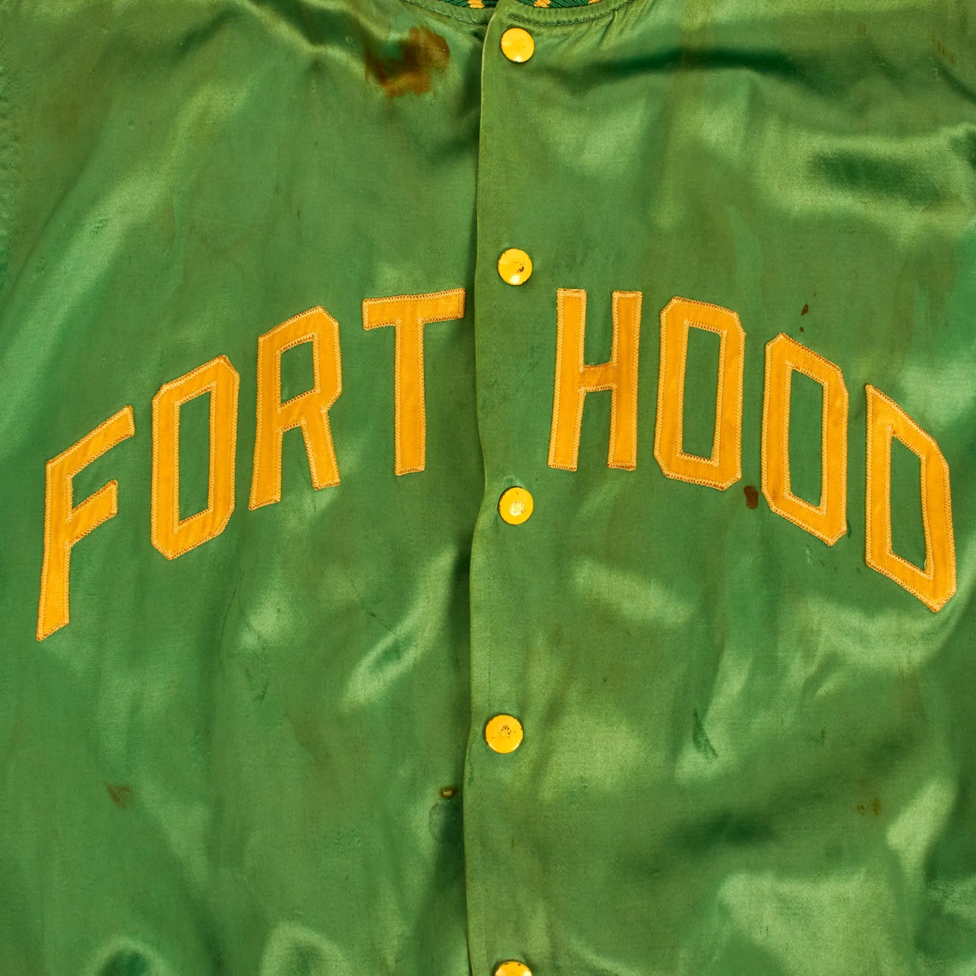 Original U.S. Korean War Era US Army Fort Hood “TANKERS” Green Sports Jacket by Wilson - Size 42