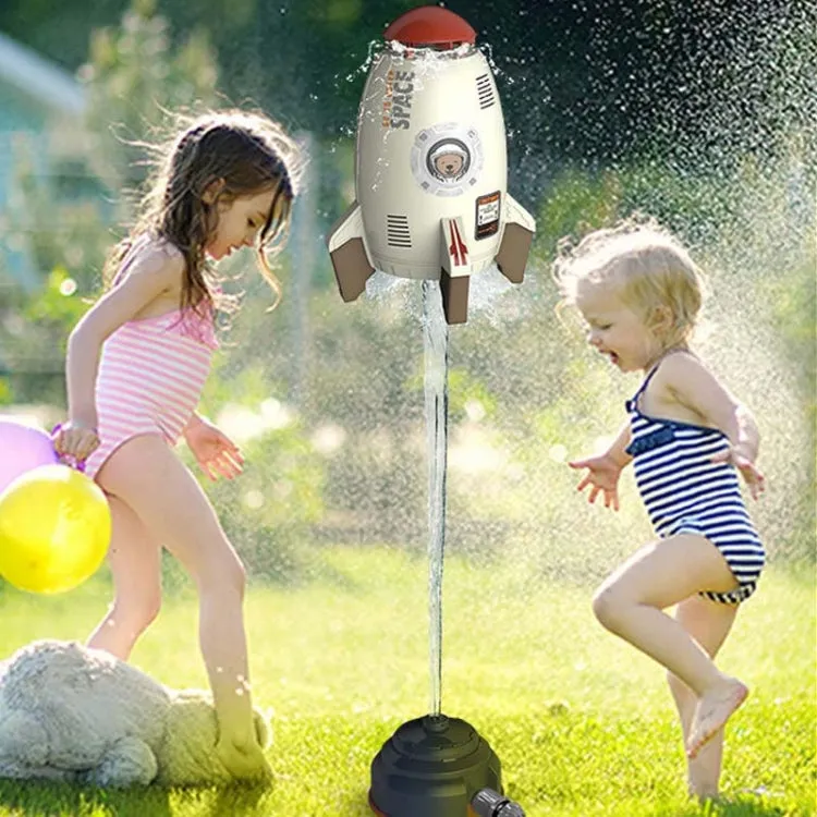 Outdoor Yard Sprinkler Toy Rocket Sprinkler Summer Toy With Interface Undersea