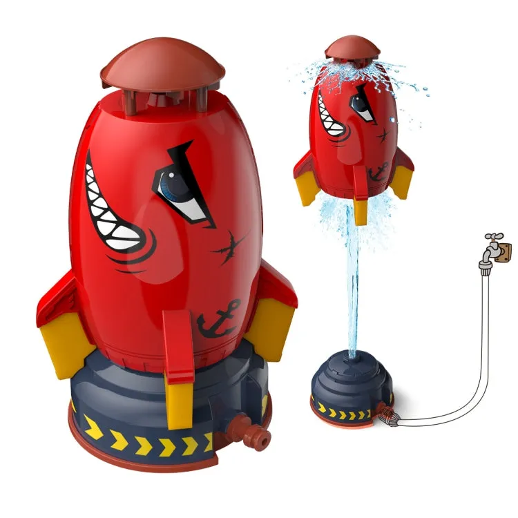 Outdoor Yard Sprinkler Toy Rocket Sprinkler Summer Toy With Interface Undersea