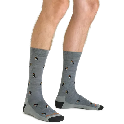 PANDA-MONIUM CREW LIGHTWEIGHT LIFESTYLE SOCK MEN'S