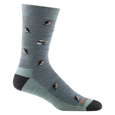 PANDA-MONIUM CREW LIGHTWEIGHT LIFESTYLE SOCK MEN'S