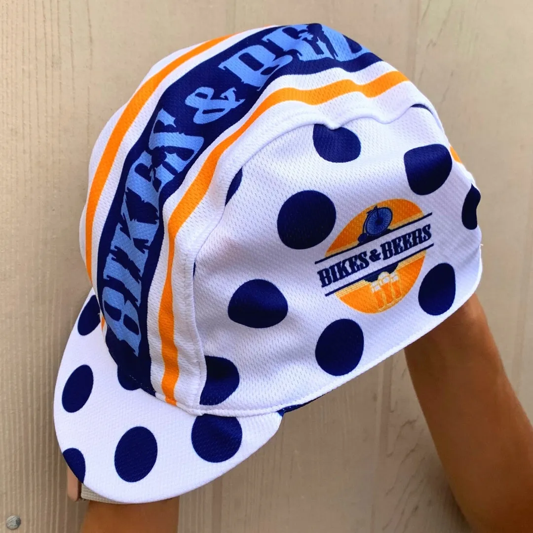 Polka Dot Cycling Cap