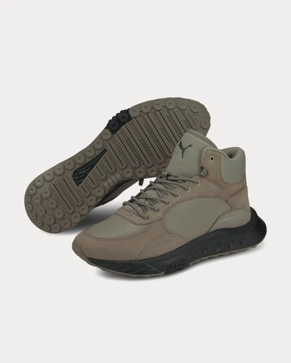 Porsche Design Wild Rider Winterised Steeple Grey High Top Sneakers