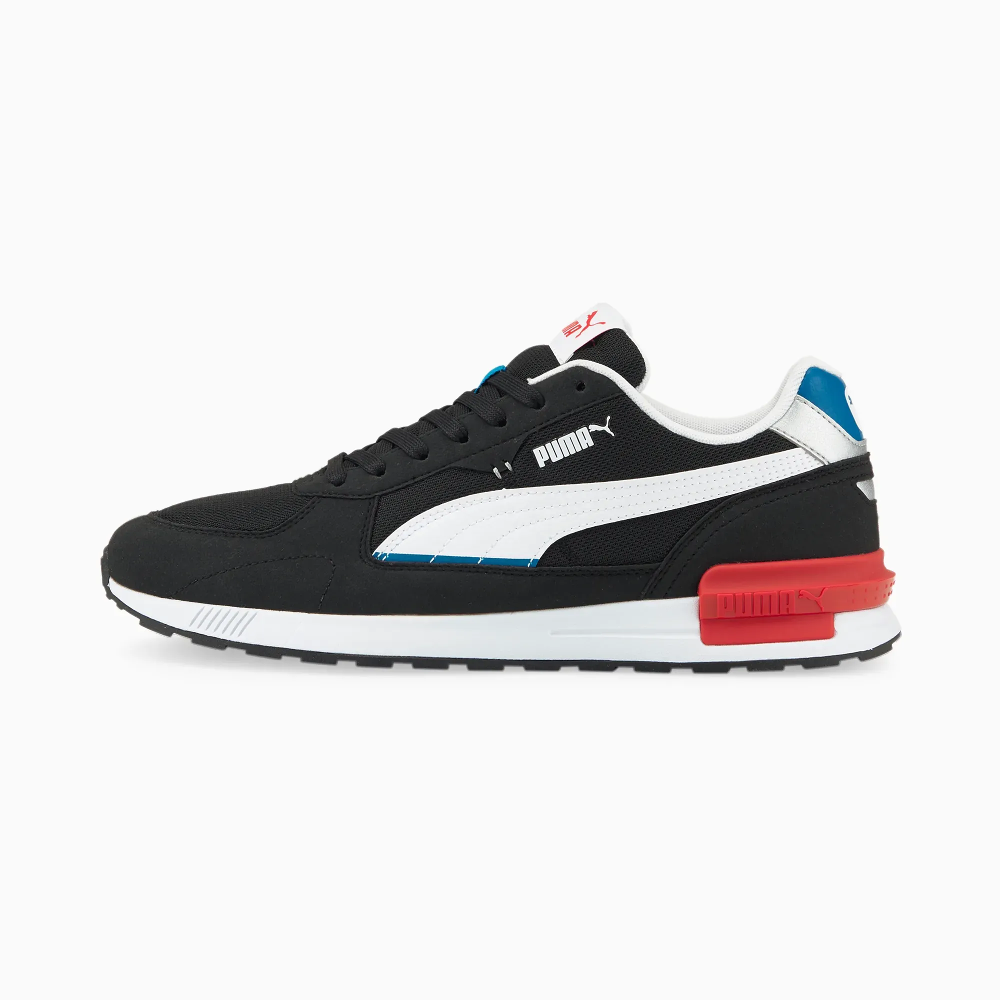 Puma Graviton Trainers -White/Black/Red/Blue