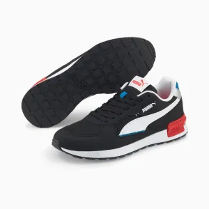 Puma Graviton Trainers -White/Black/Red/Blue