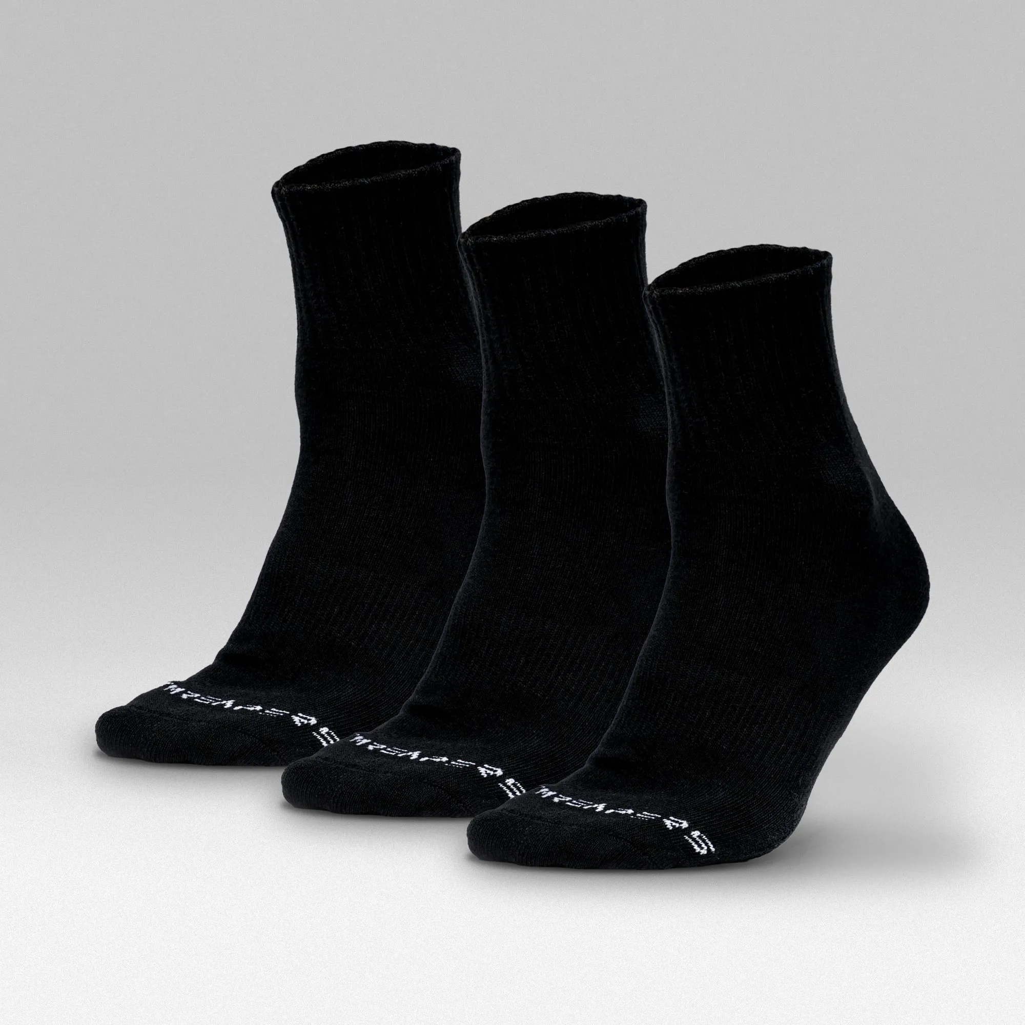 Quarter Socks - Black