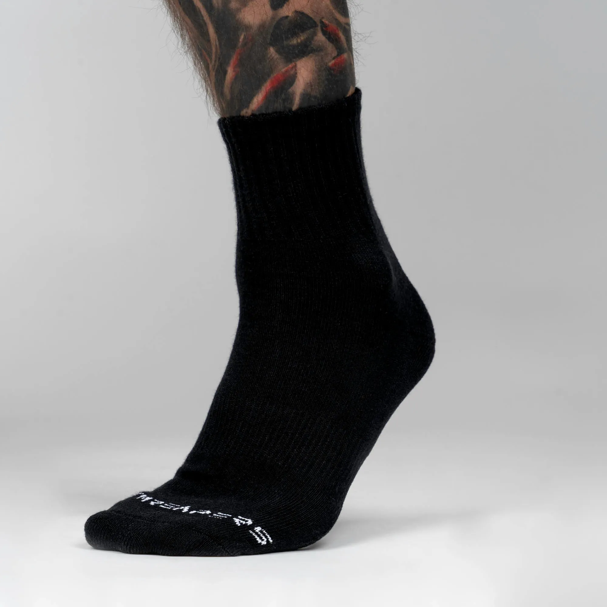 Quarter Socks - Black