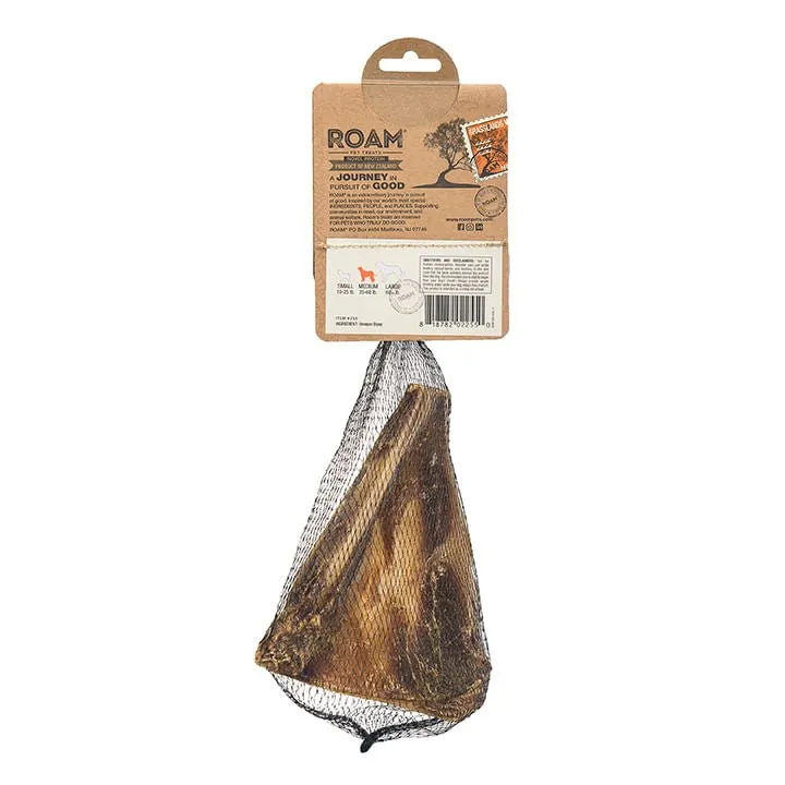 Roam Dog Treats Bucky Chucky Venison Scapula