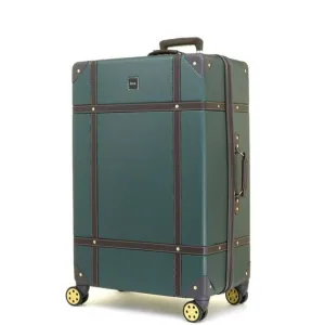 Rock Vintage 78cm Large Hardsided Luggage - Green