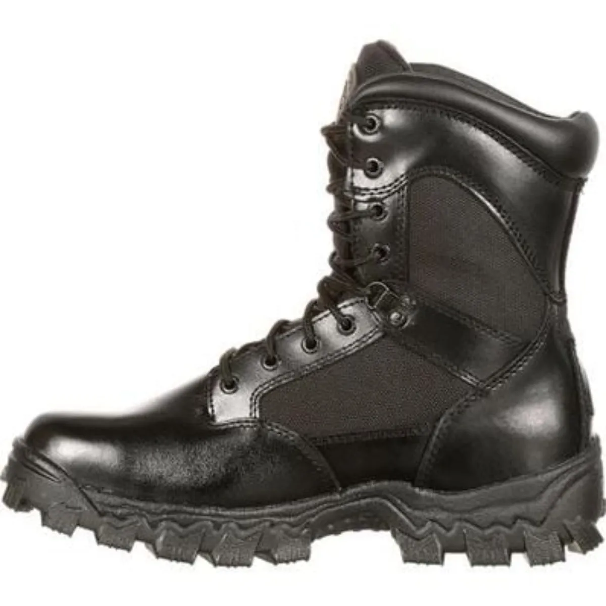 Rocky Alpha Force Waterproof Public Service Men's Boots Fq0002165 In Black