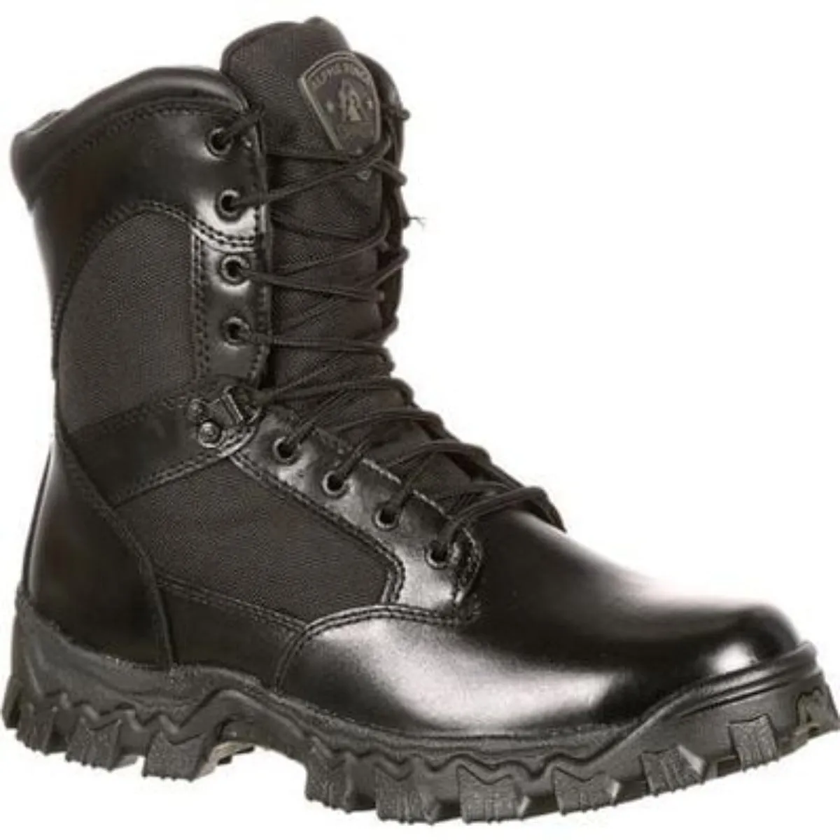 Rocky Alpha Force Waterproof Public Service Men's Boots Fq0002165 In Black