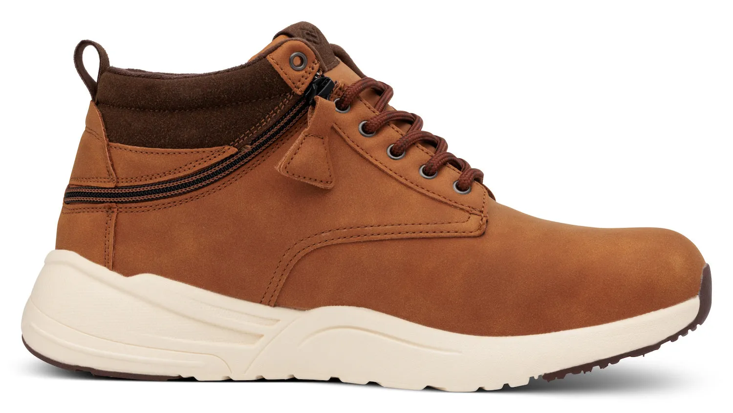 Scout wide-fit tan boot - men