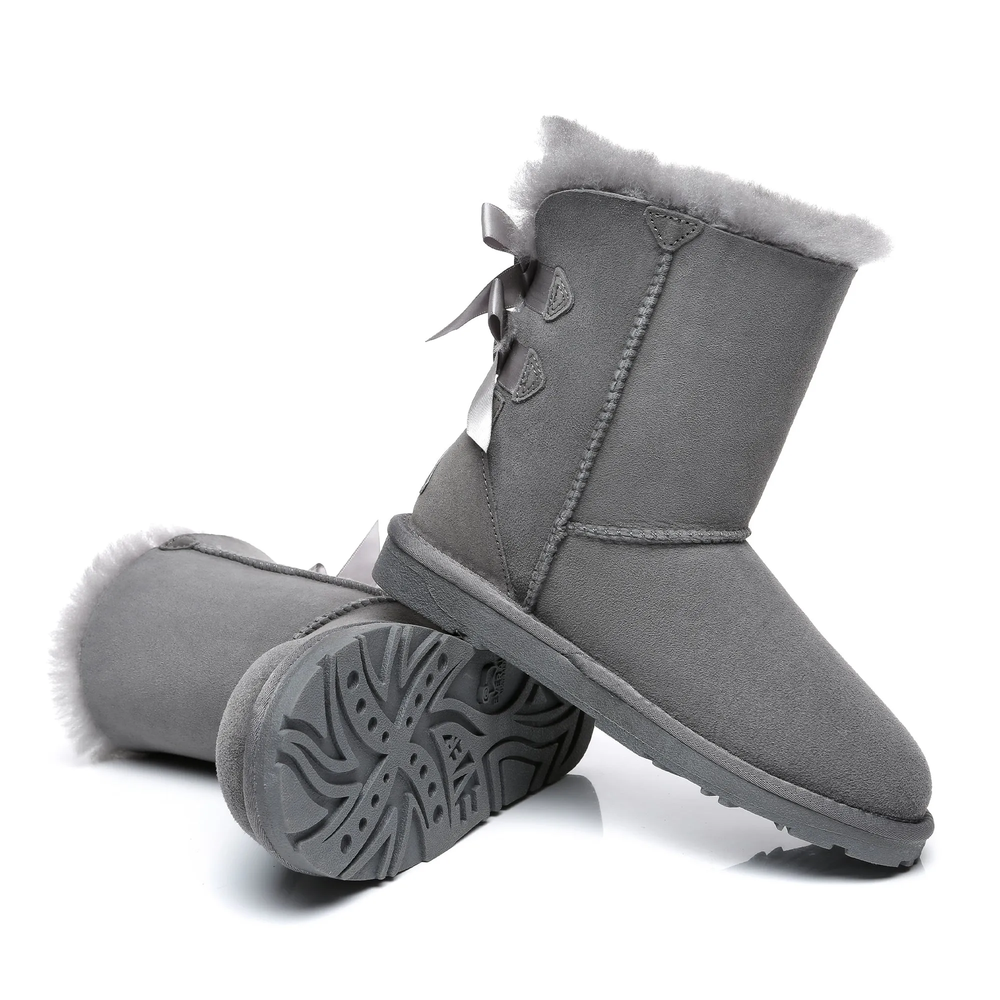 Short Double Bow Women UGG Boots