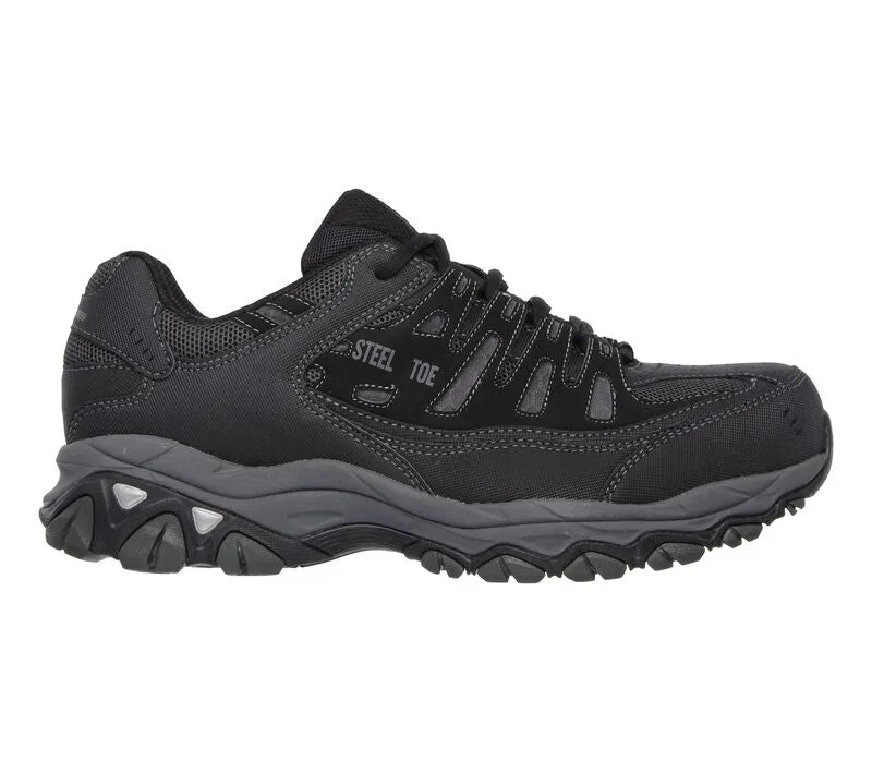 'Skechers' Cankton Athletic Steel Toe - Black