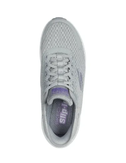 SKECHERS Slip-Ins Go Run Consistent 2.0 Shoe - Endure - Grey/Lavender - Womens