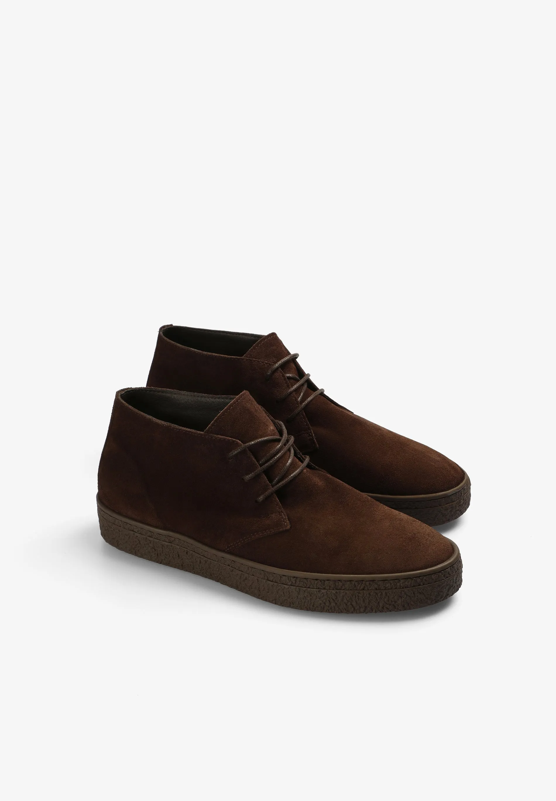 SUEDE SNEAKER BOOTS