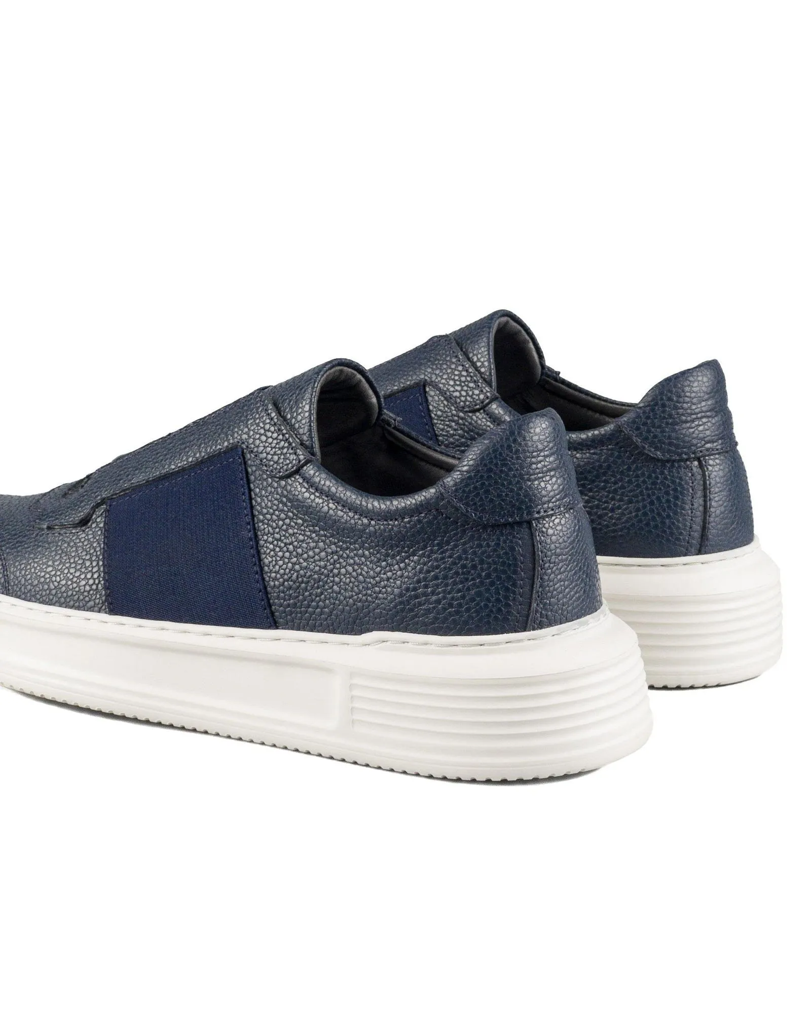 T-Versys Navy Genuine Leather Men's Sport (Sneaker) Shoes