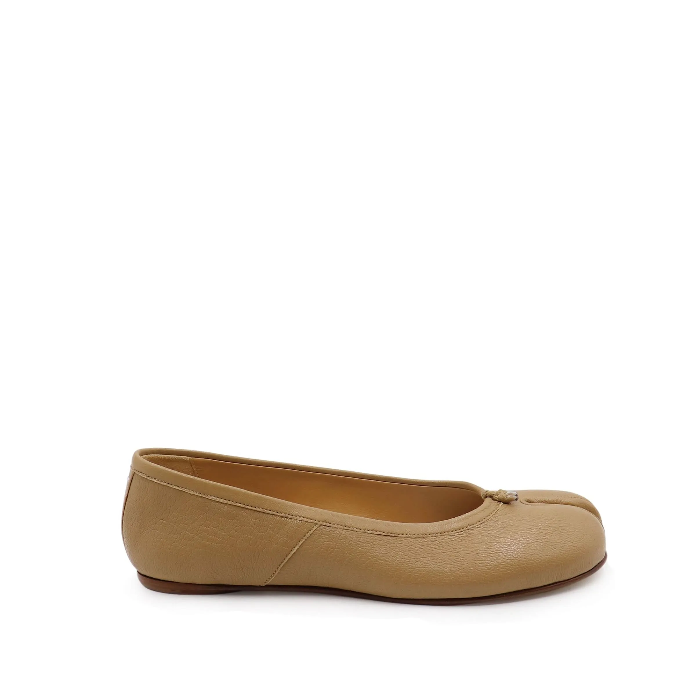 Tabi Ballerina Shoes in Nude