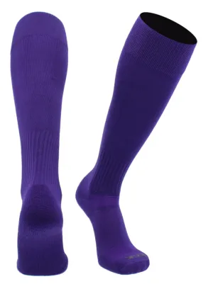 TCK Champion Over the Calf Sock - Purple