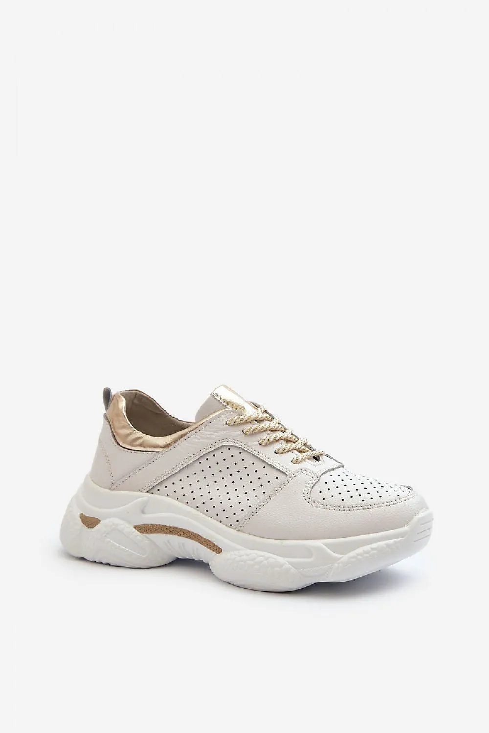 TEEK - White Split Coconut Sneakers