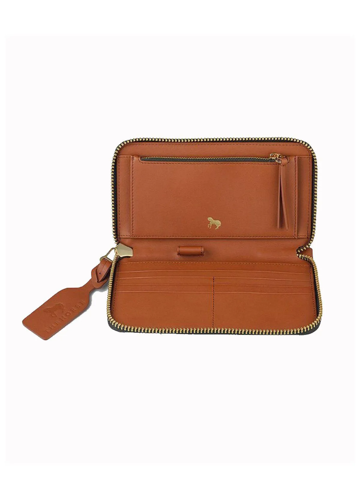 The Horse Block Wallet Moss Green