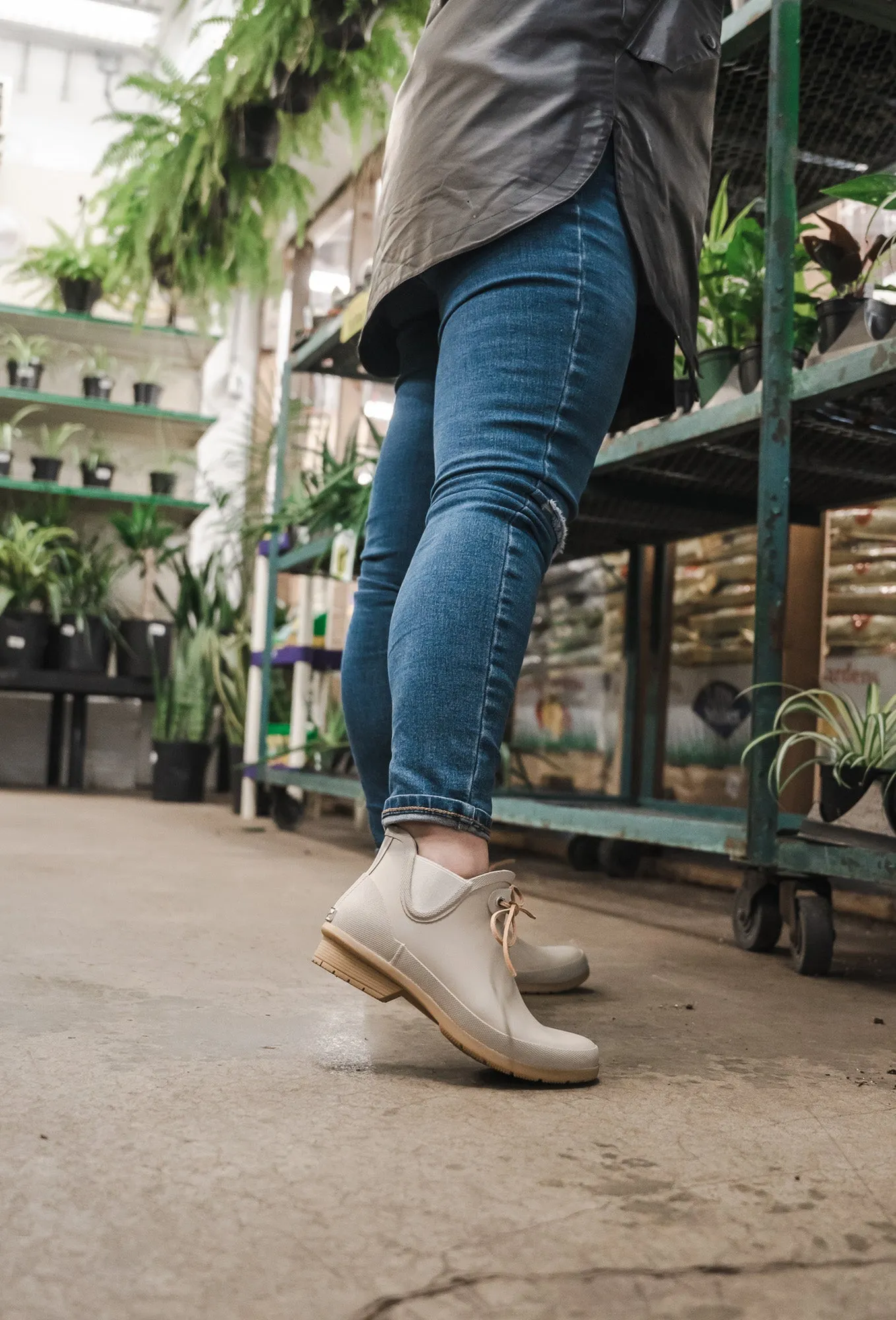 TIE CHELSEA RAIN BOOT - SAND