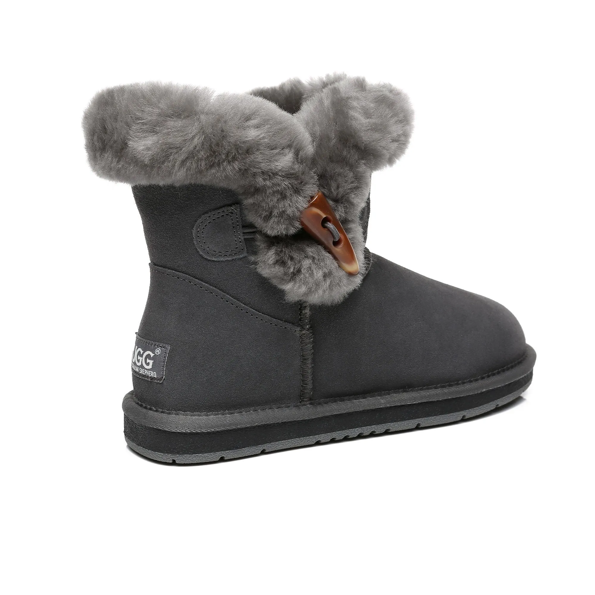 UGG Single Shark Button Boots