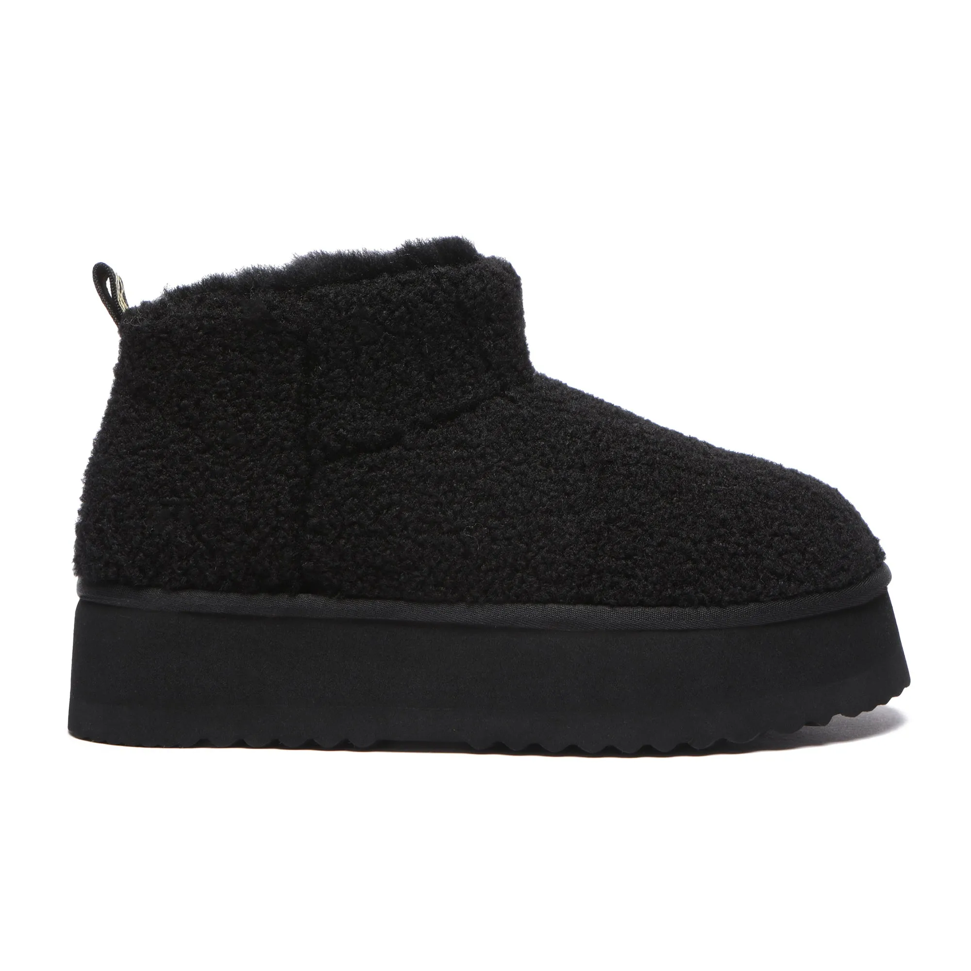 Ultra Mini TeddyFluff Platform UGG Boots