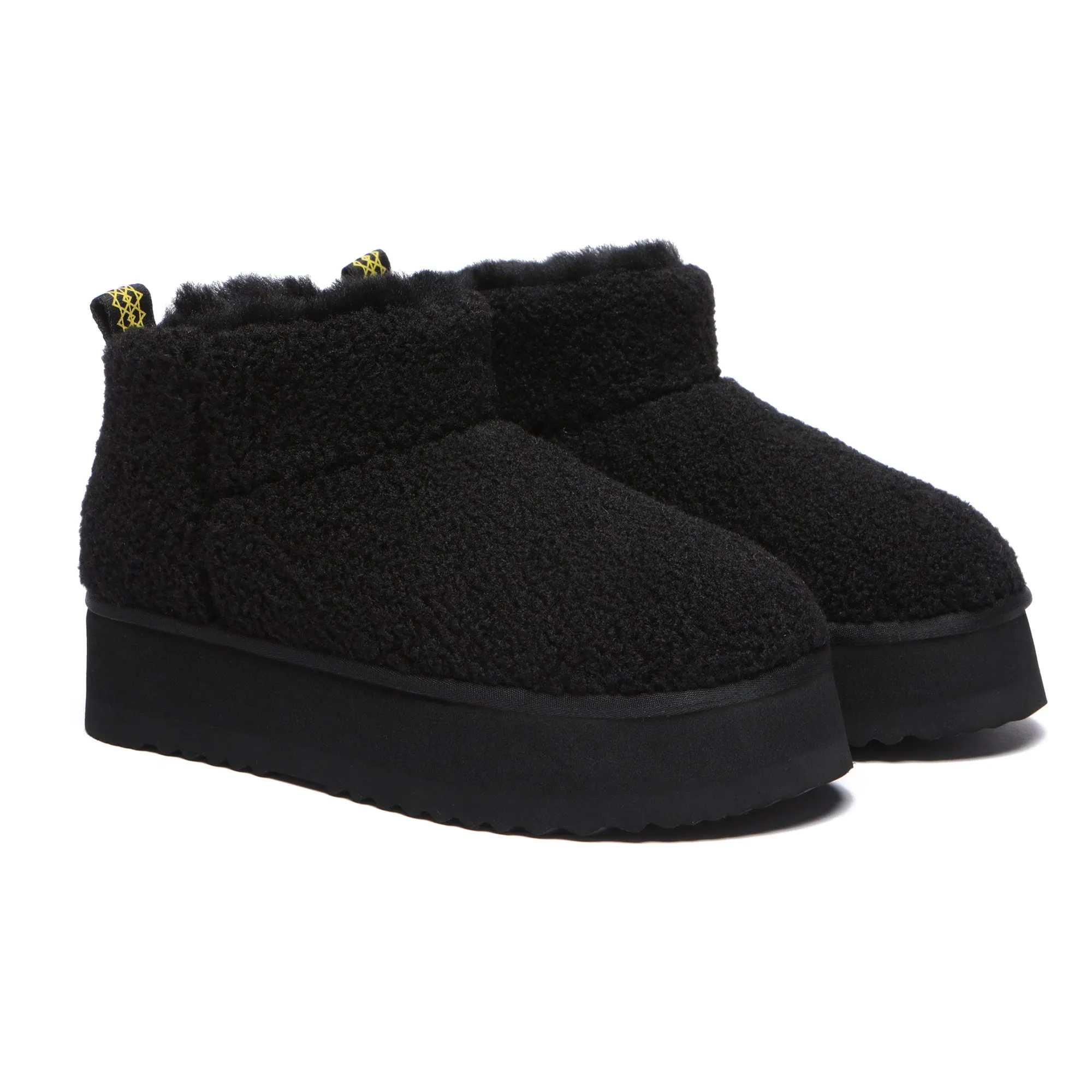 Ultra Mini TeddyFluff Platform UGG Boots