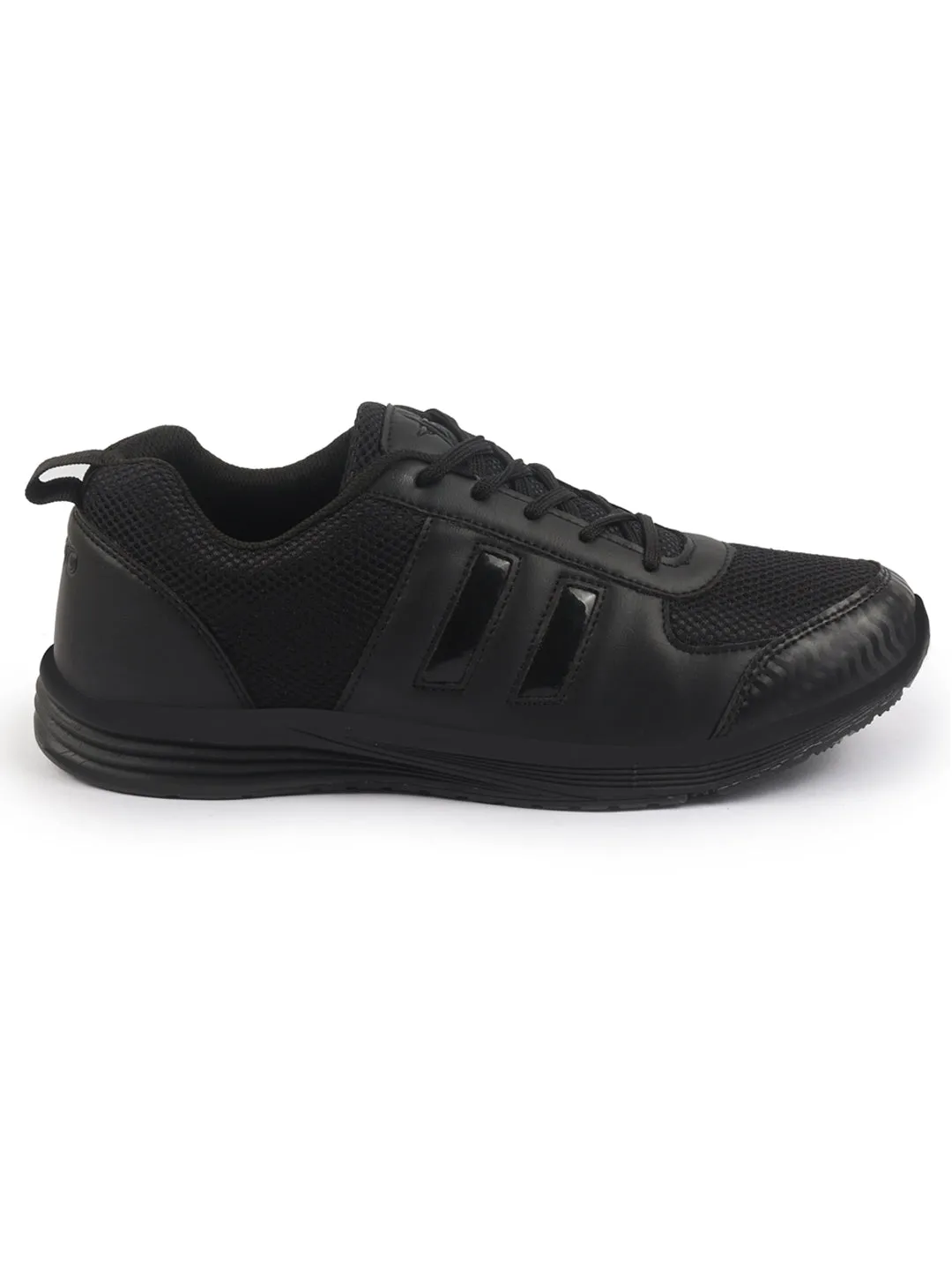 Unisex Black School Uniform Shoes|Boys & Girls Lace Up School Shoes|Breathable Comfort Insole Kids School Shoes