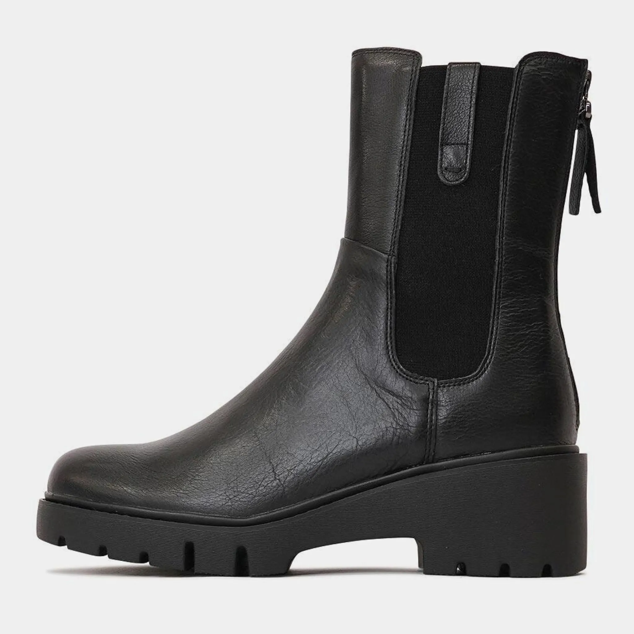 Unita Black/ Black Leather Boots