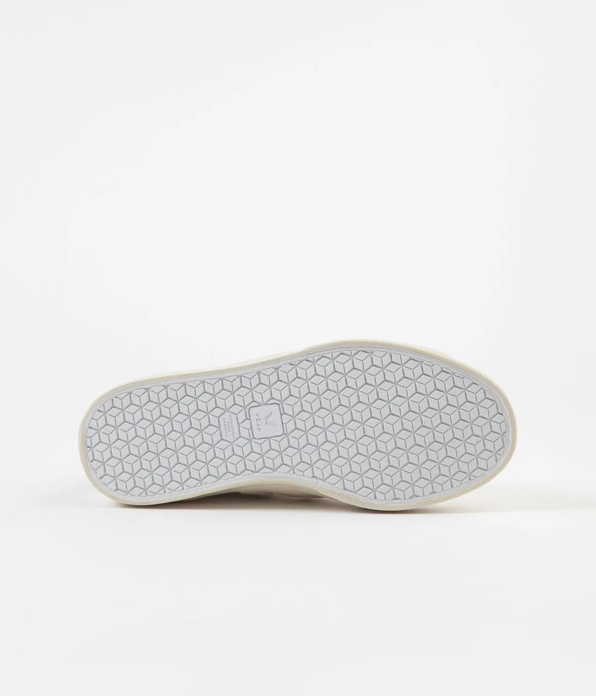 Veja Womens Campo ChromeFree Leather Shoes - White / Natural