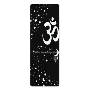 Witchy Vibes and Yoga Tribes Rubber Yoga Mat