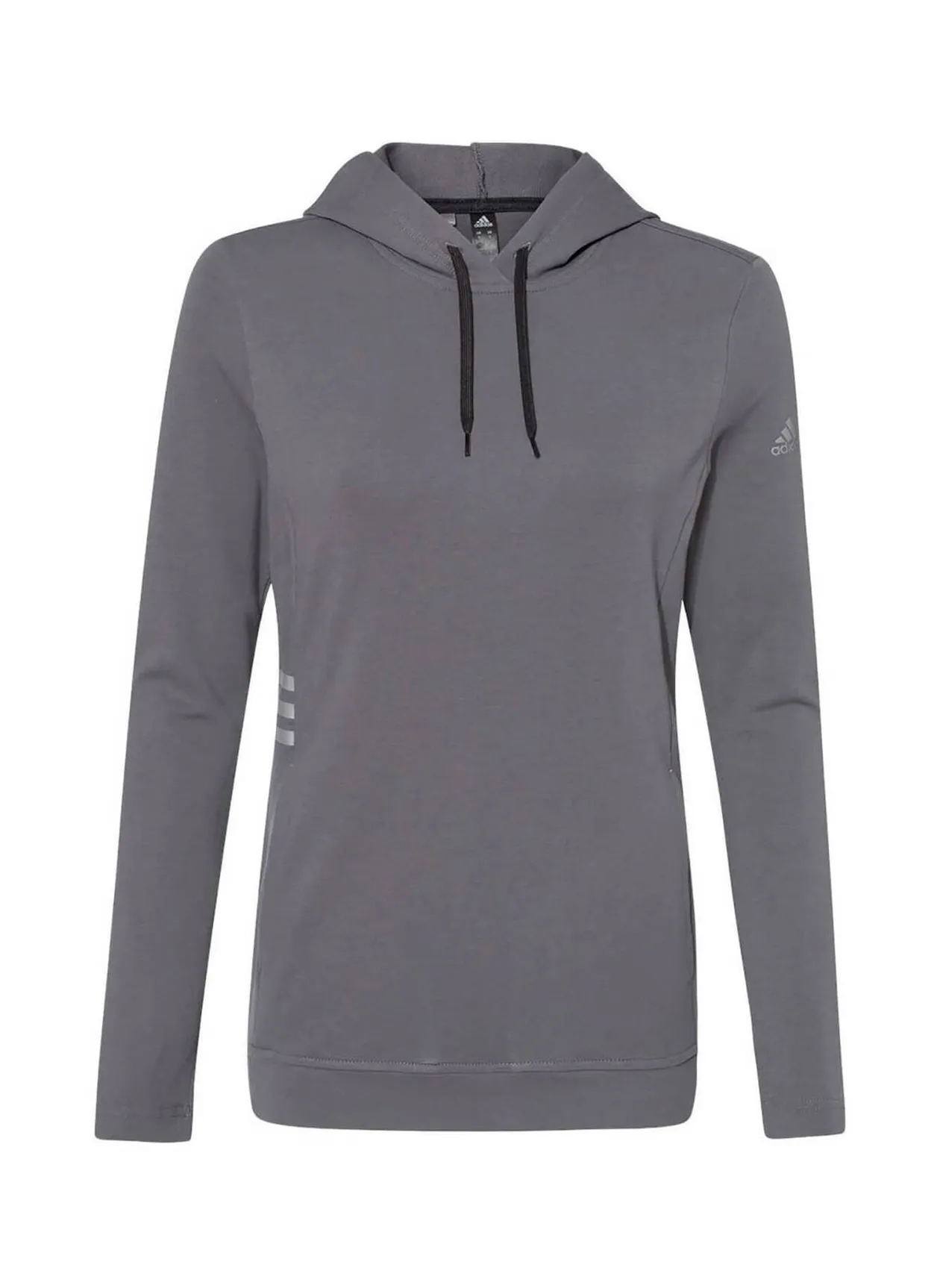 Women&#x27;s Adidas Grey Five Lightweight Hooded Sweatshirt A451