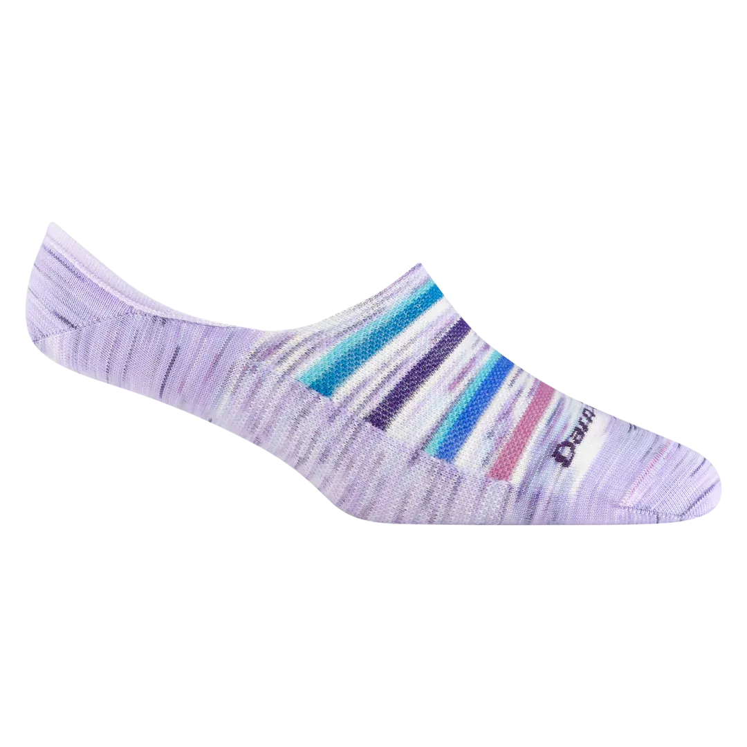 Women's No Show Sock - Cosmic Purple