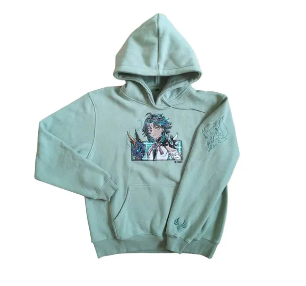 Xiao "Endless Suffering" Embroidered Hoodie