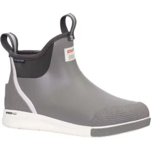 Xtratuf Men's Ankle 6" WP Slip Resistant Deck Boot -Grey- ADSM100